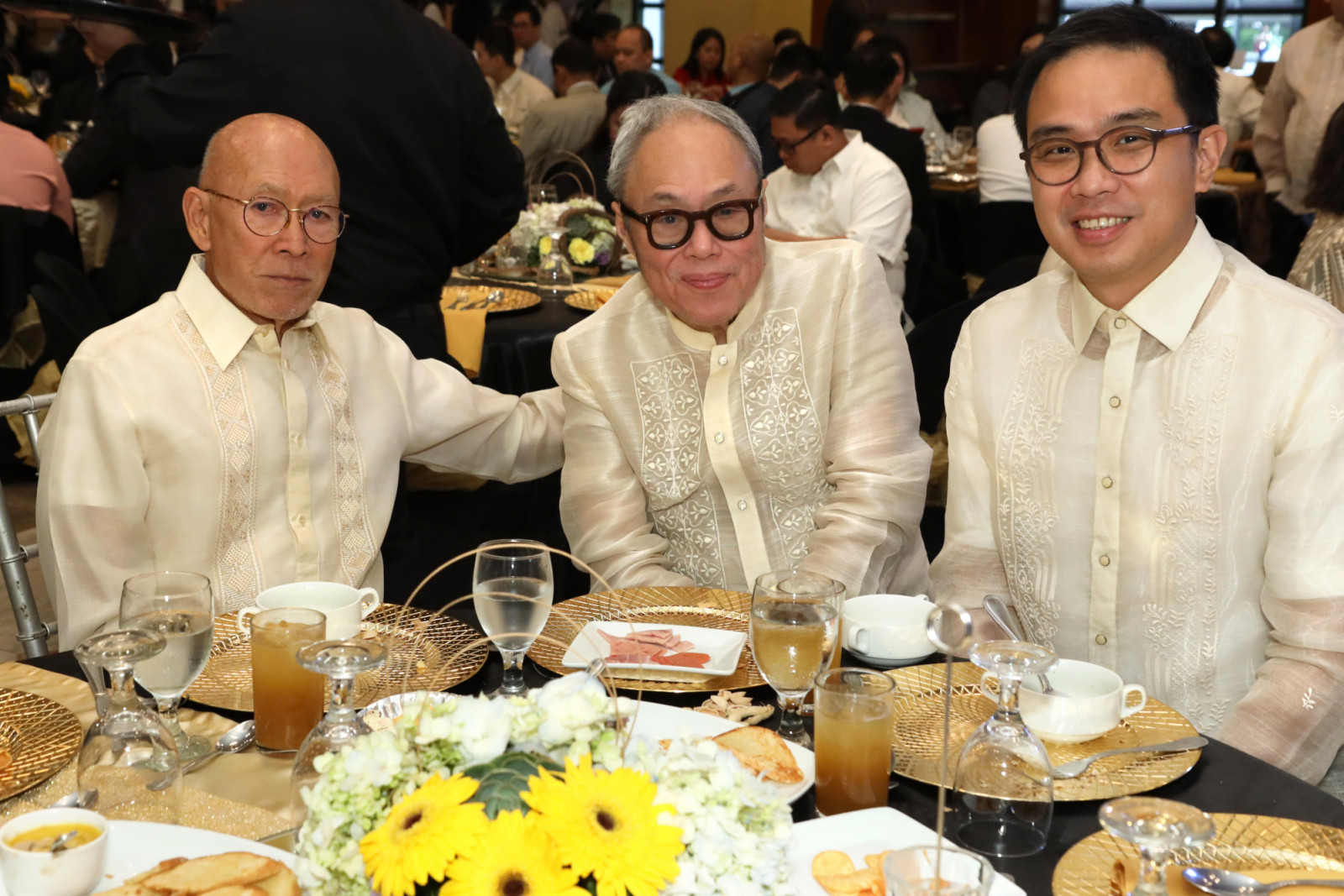 Ernest Escaler, Andrew Gan, Dr Glenn Carandang