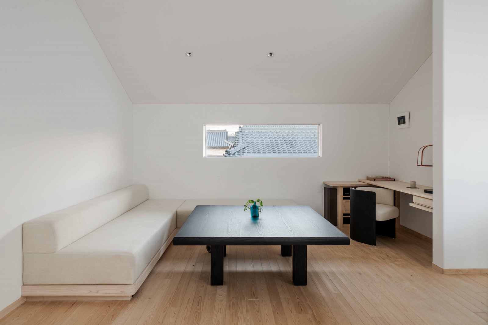 The living area of the shikkui room