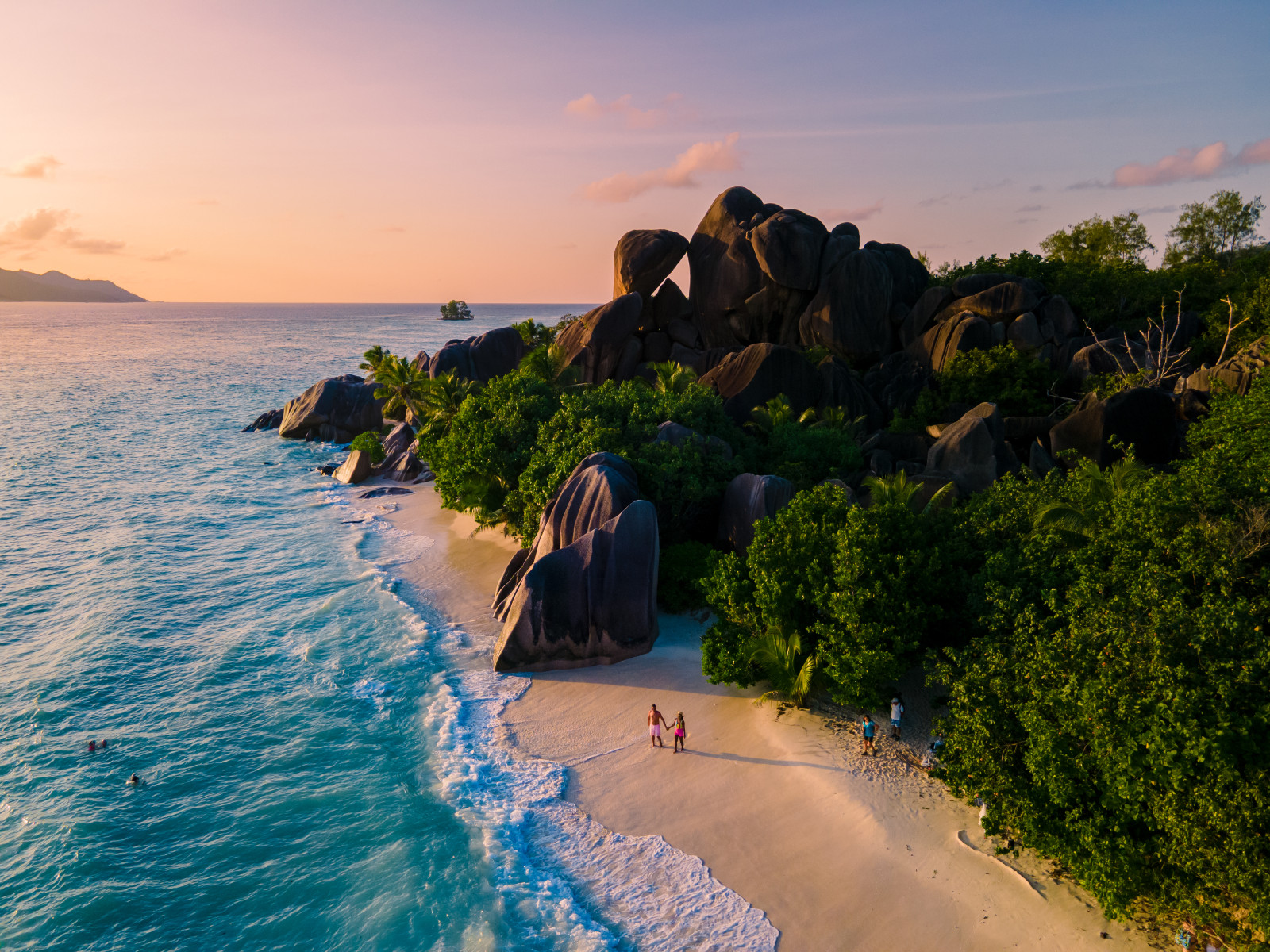 An exclusive golden hour experience at Anse Source D'Argent in the Seychelles