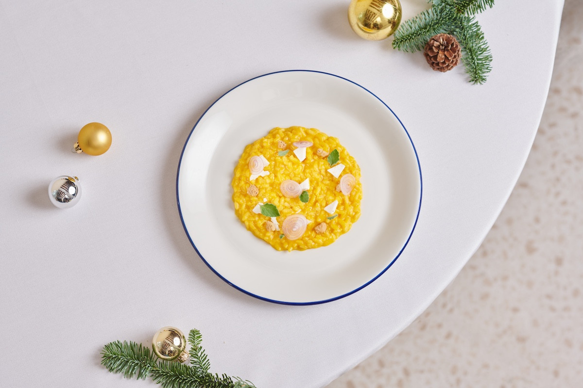 Risotto zucca e amaretti