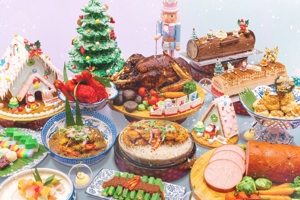 The Buffet Restaurant Christmas spread