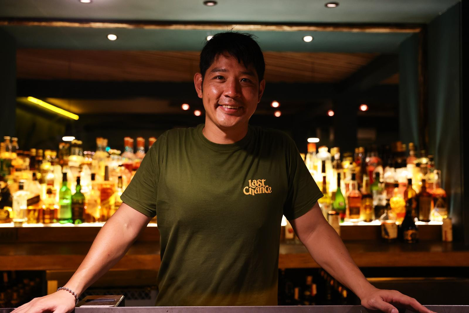 Jessey Qi, owner and bartender of Last Chance Siargao