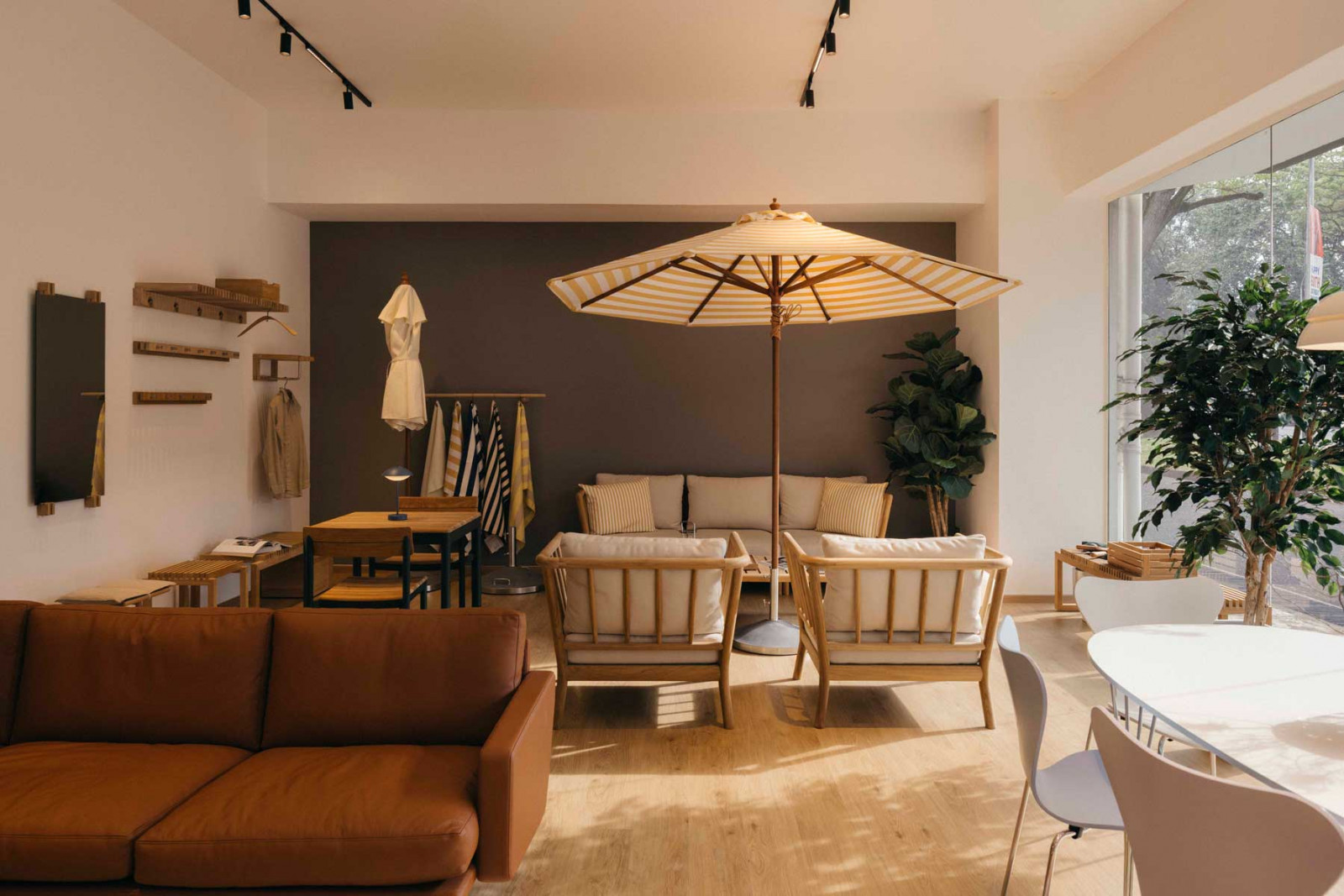 The Fritz Hansen showroom at W.Atelier also houses wine bar RVLT