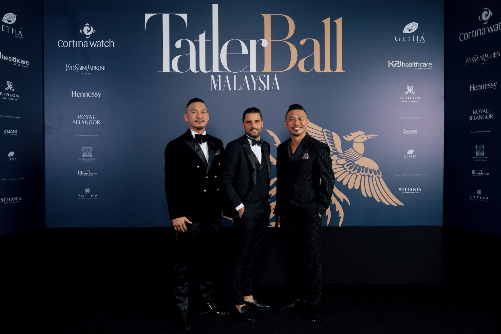 Alex Cheah, Federico Barnabe and Kelvin Cheah