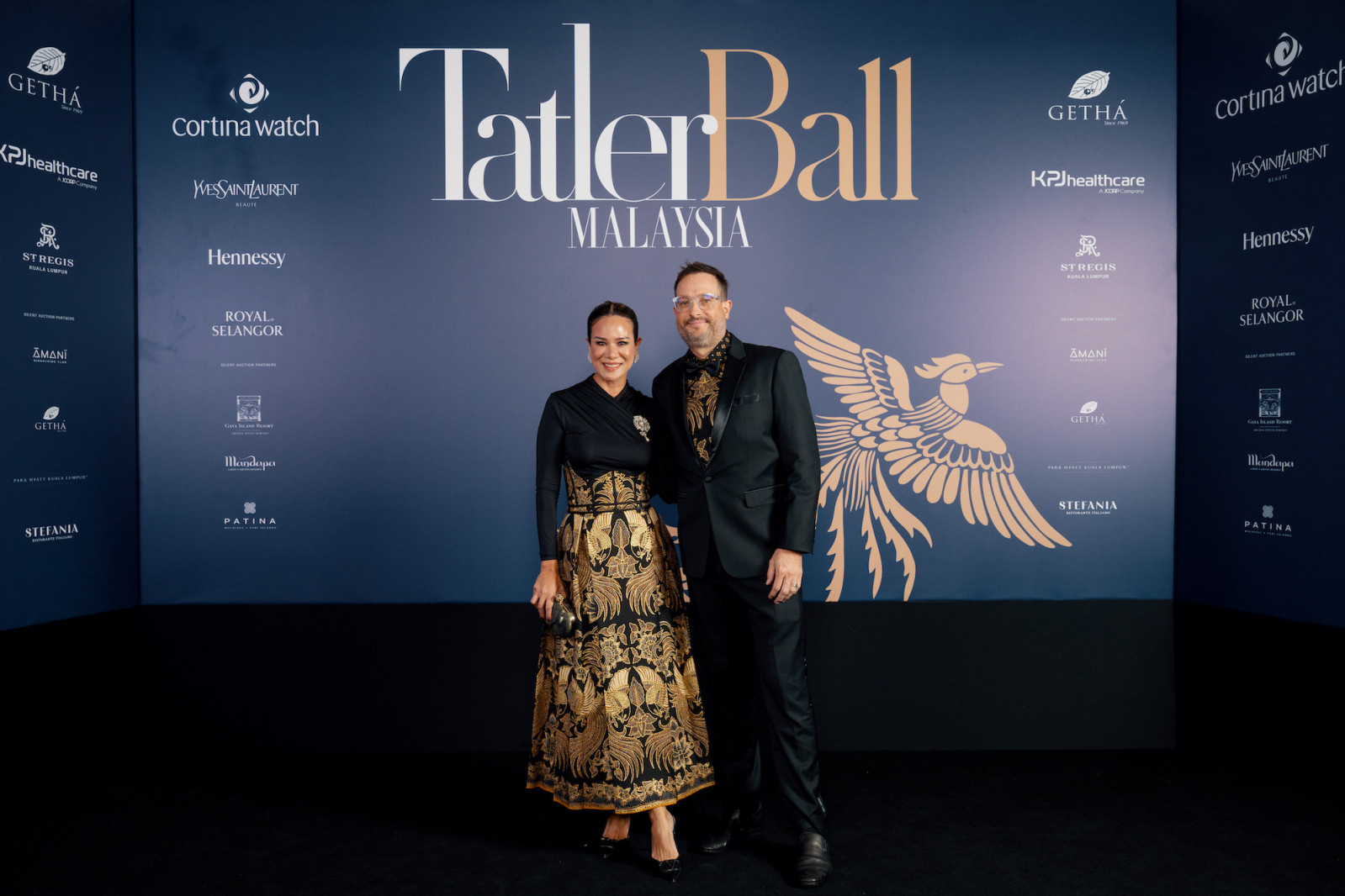 Datin Elaine Daly and Dr Nick Boden