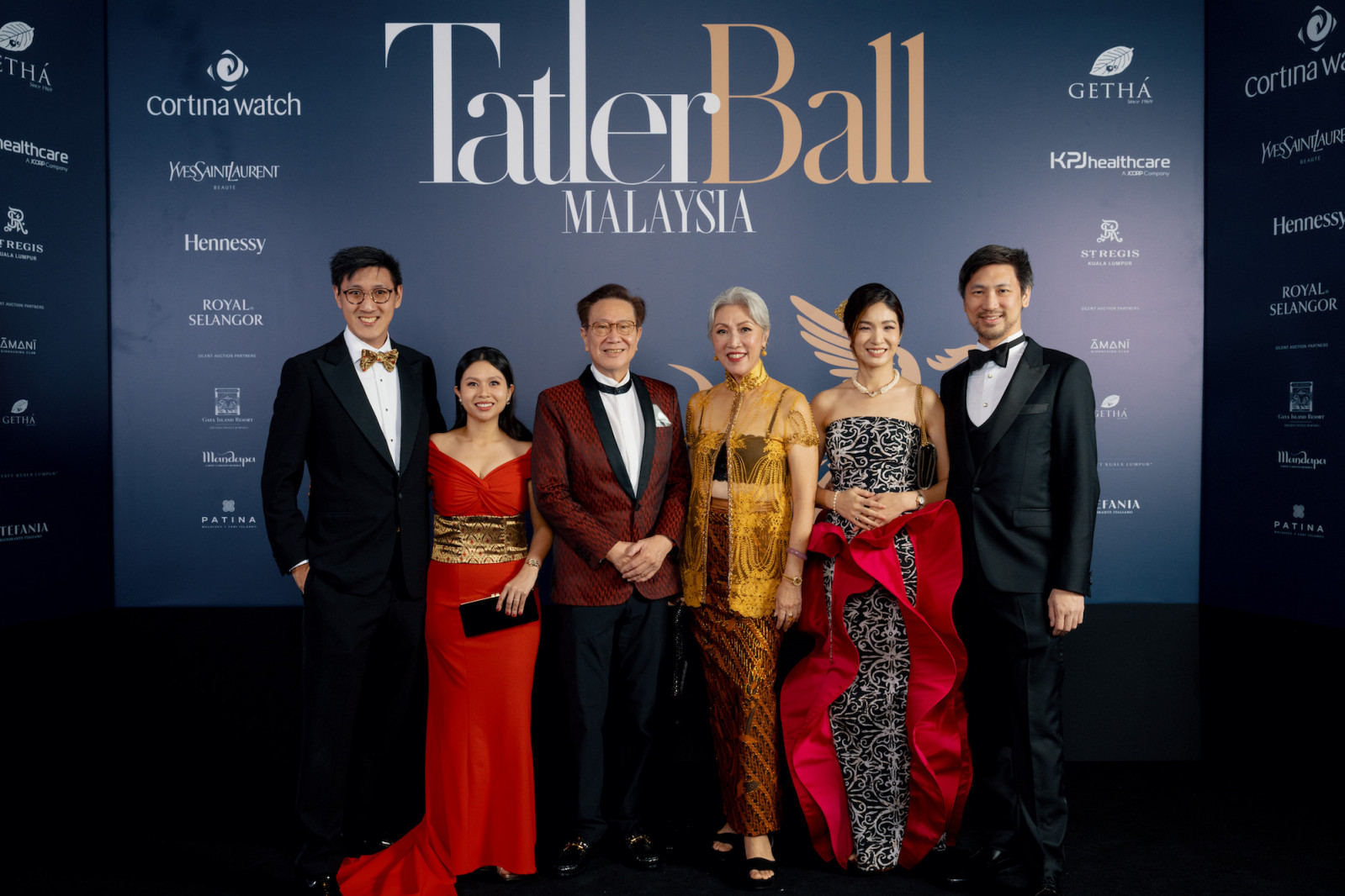 Dexter Foong, Ong Sue Jinn, Dato’ Simon Foong, Datin Mina Cheah, Daryl Foong and Melissa Lam