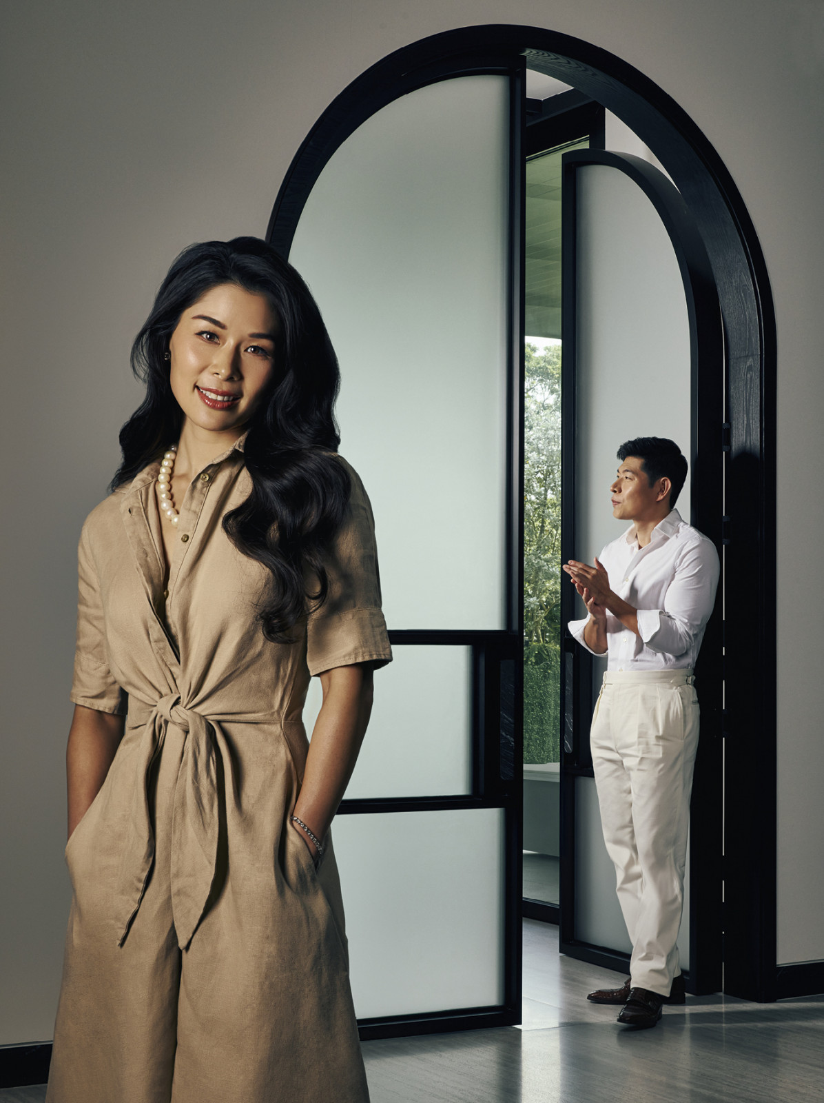 Grab founder and CEO Anthony Tan and his wife Chloe Tong interview