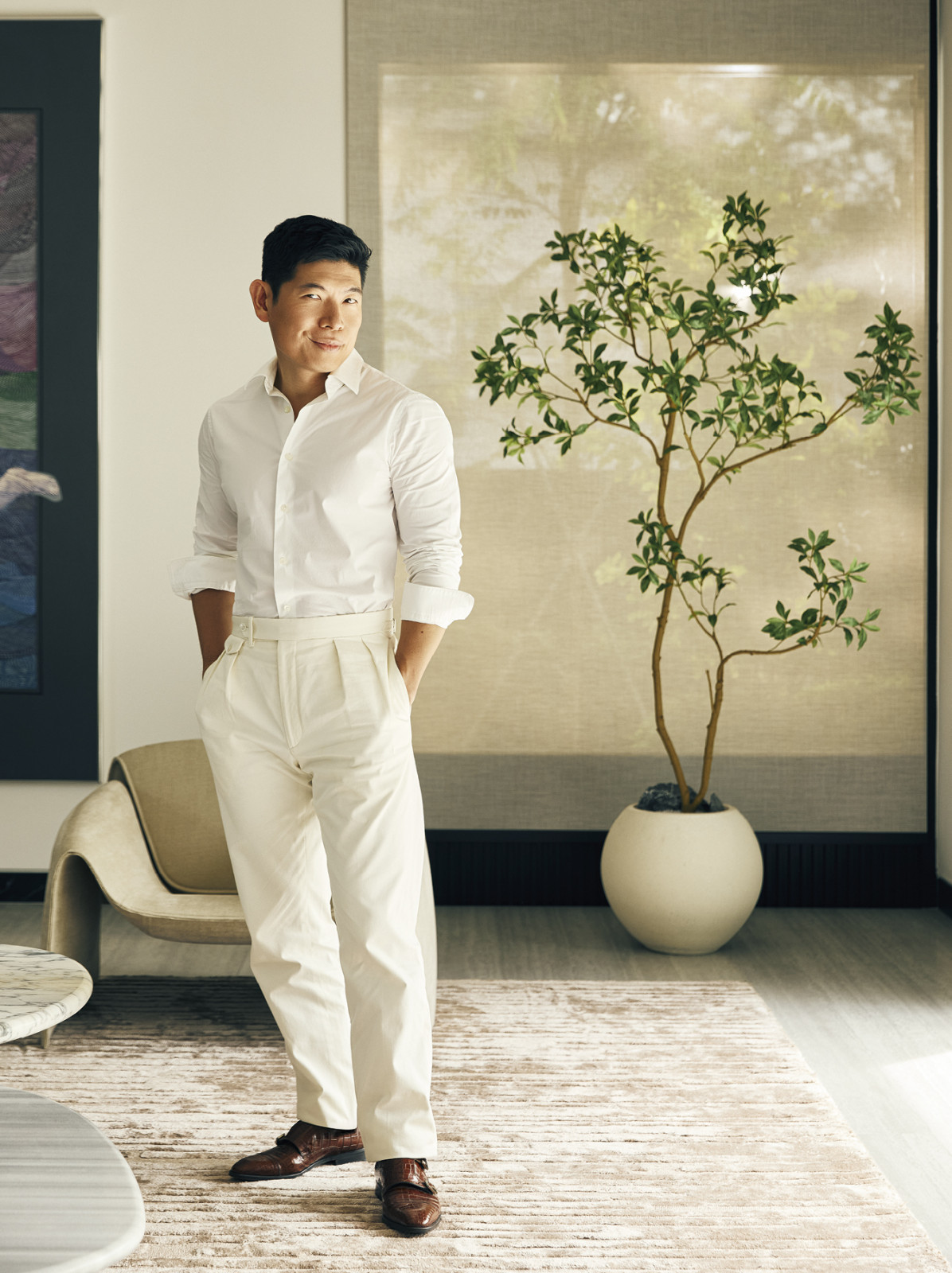 Grab founder and CEO Anthony Tan and his wife Chloe Tong interview