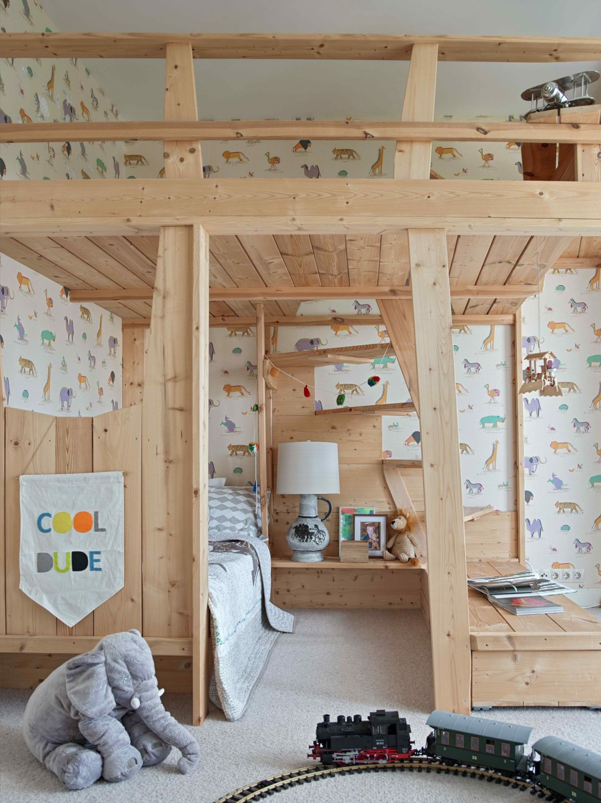 A deliberately uncluttered, inspiring environment for the children’s imagination to run wild (Photo: Sergey Krasyuk)