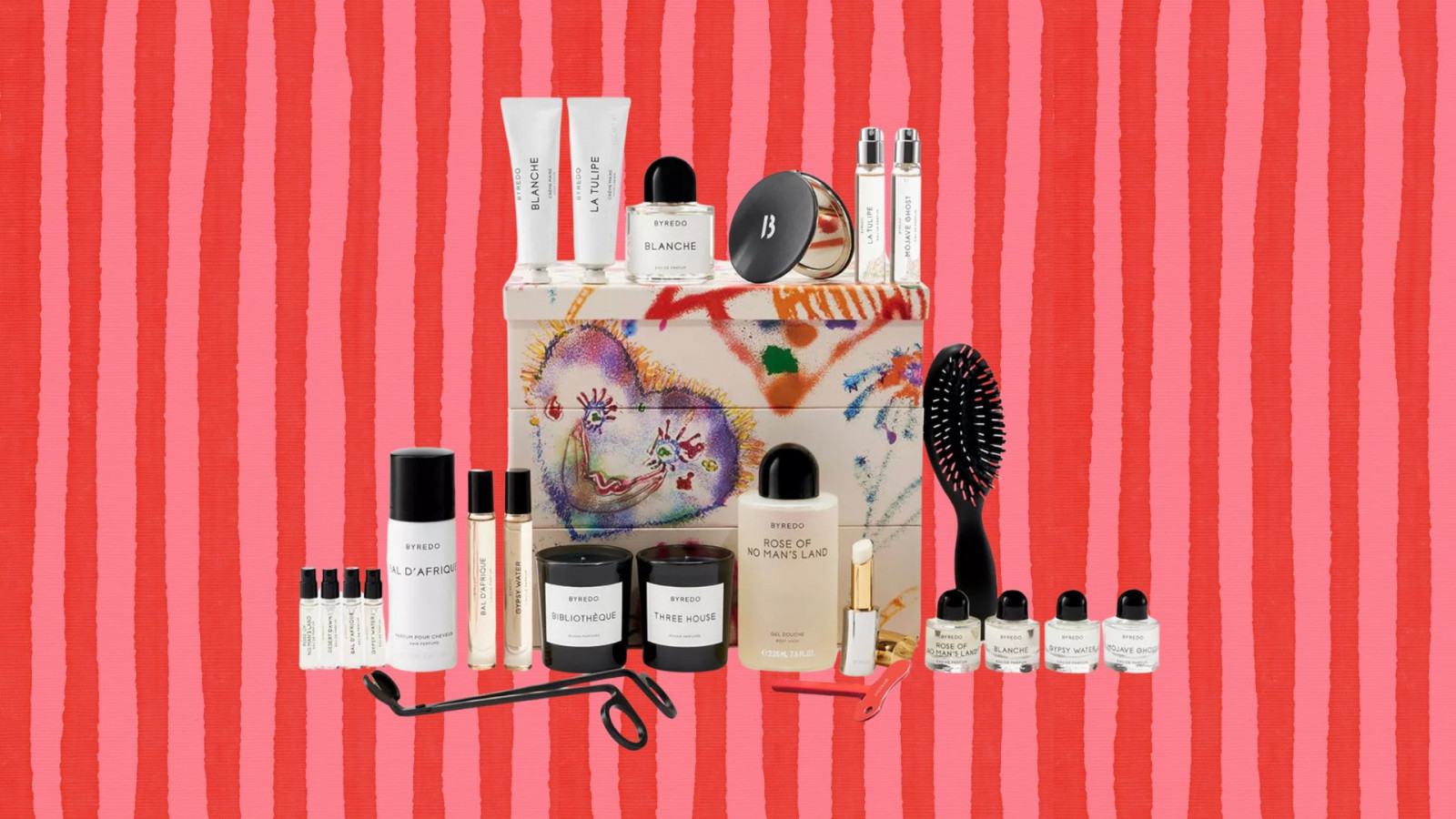 Countdown to the holidays with a curated selection of 2025’s most indulgent beauty advent calendars, each offering daily surprises in skincare, fragrance and makeup (Photo: byredo.com)