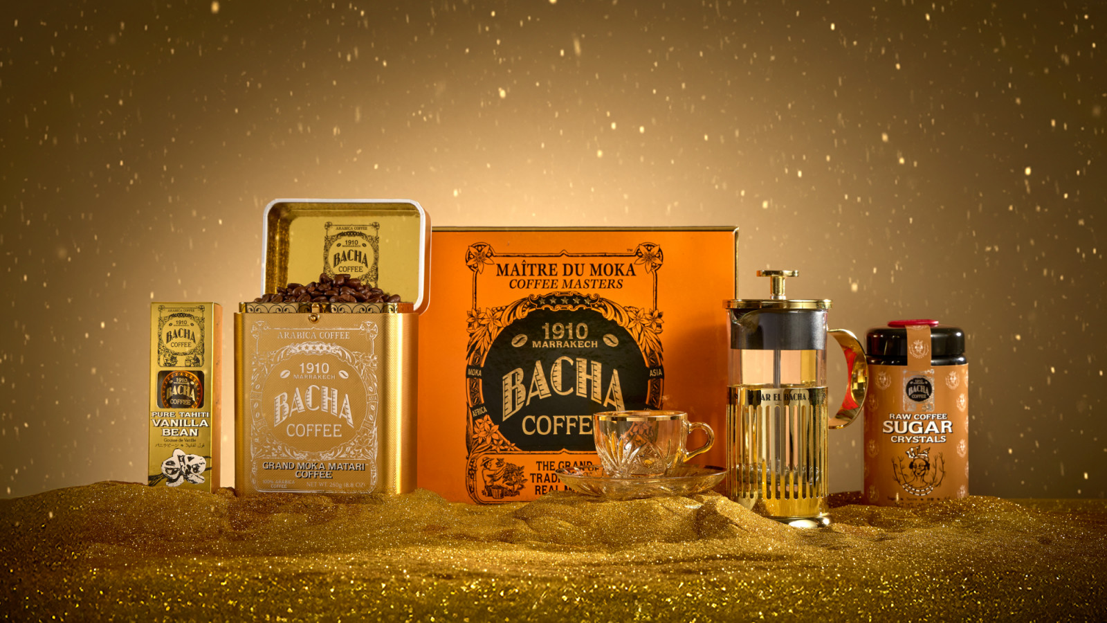 Golden Holiday Hamper