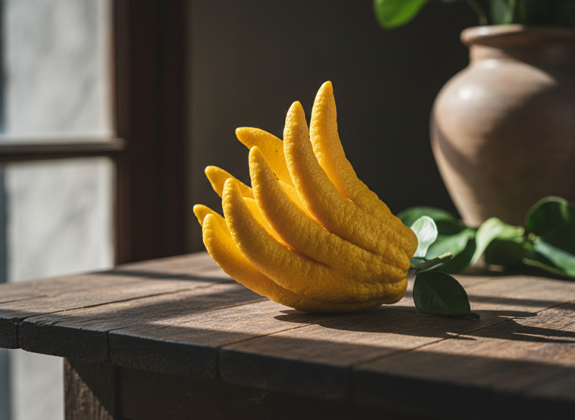Buddha’s Hand citron AI Generated image
