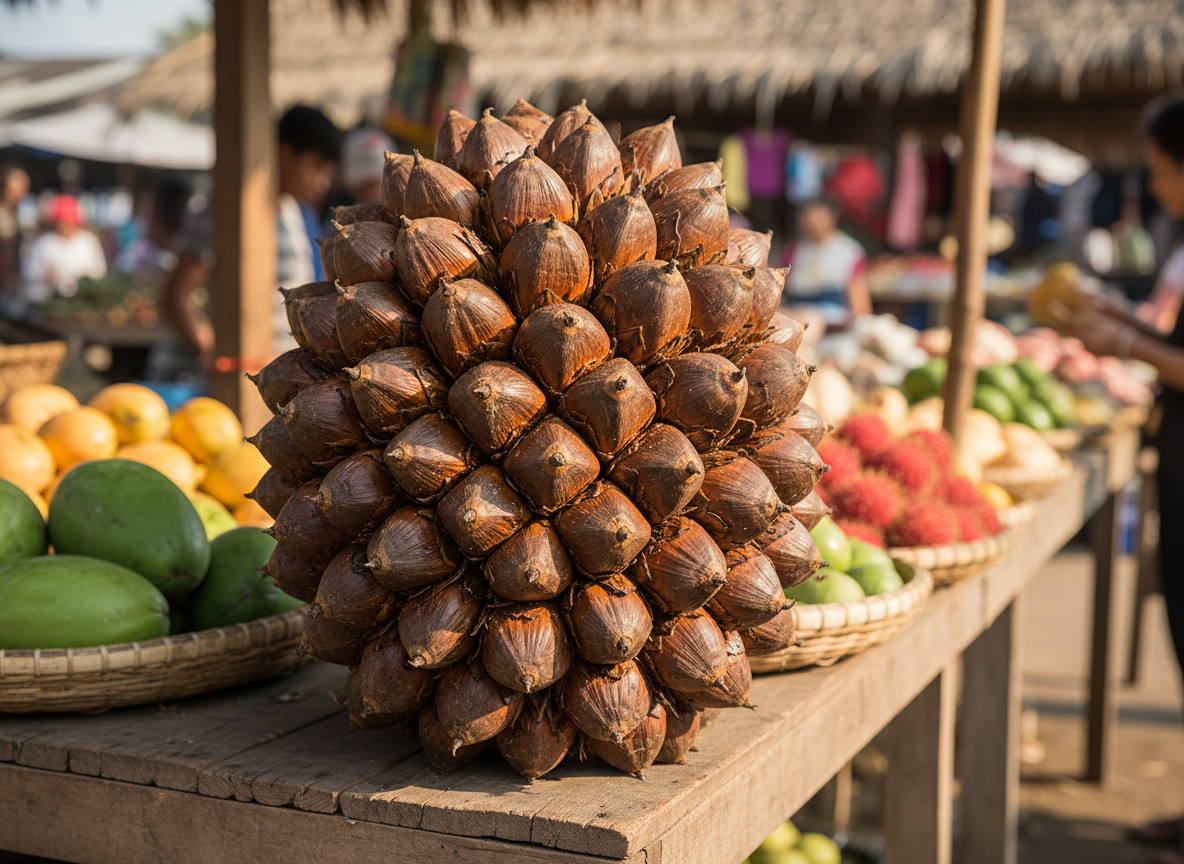 Nipa fruit nypa fruiticans (AI Generated image)