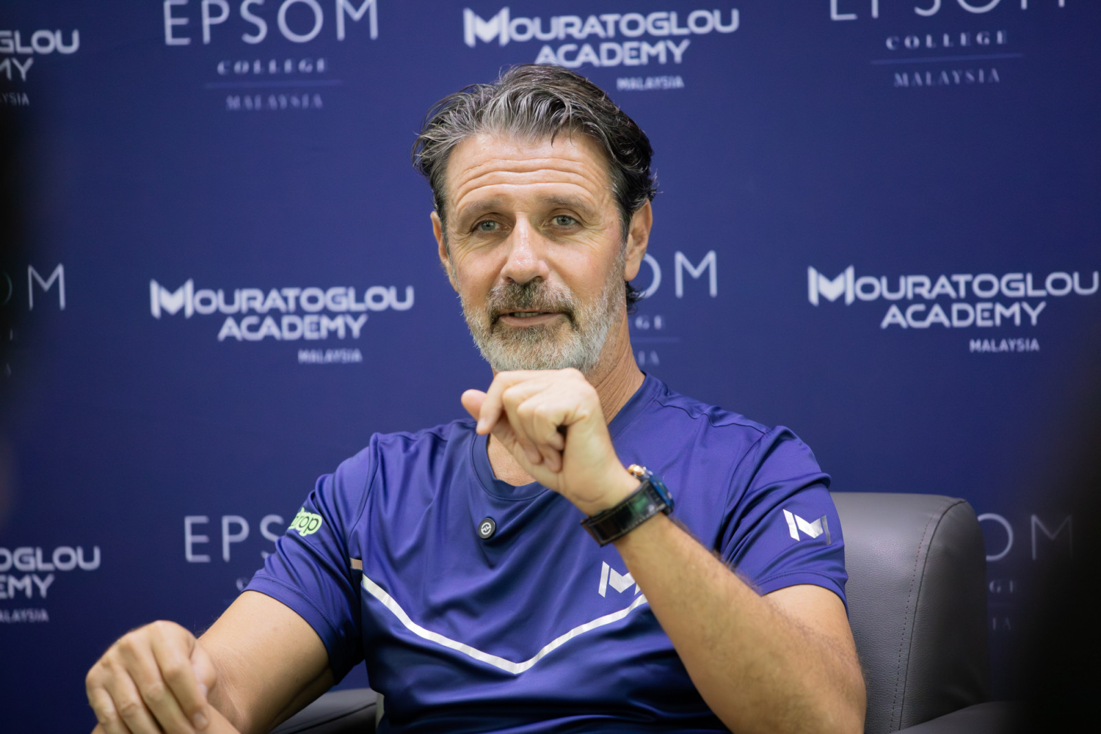 Patrick Mouratoglou at Epsom College Malaysia