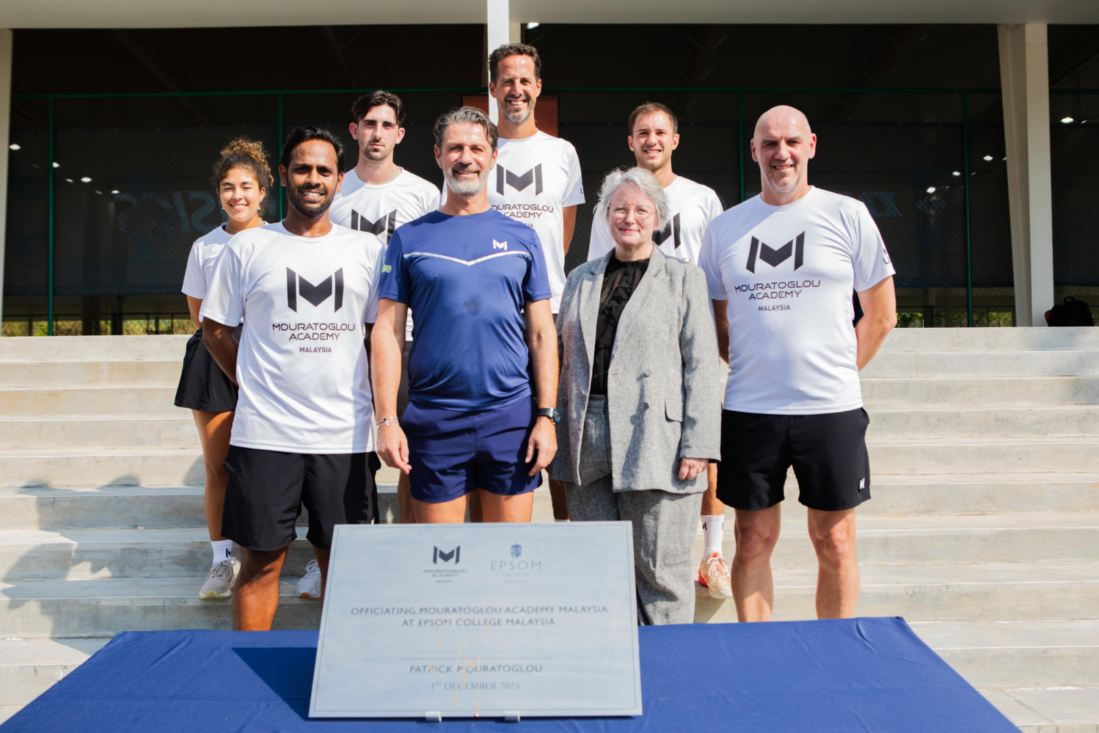 The ceremony marks a significant step in establishing Malaysia as a regional hub for high-performance tennis