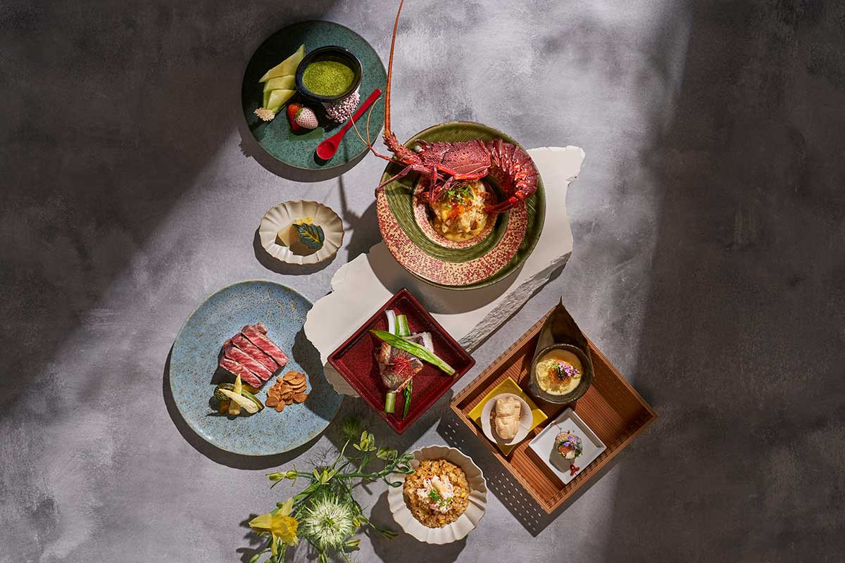Premium teppanyaki multi-course