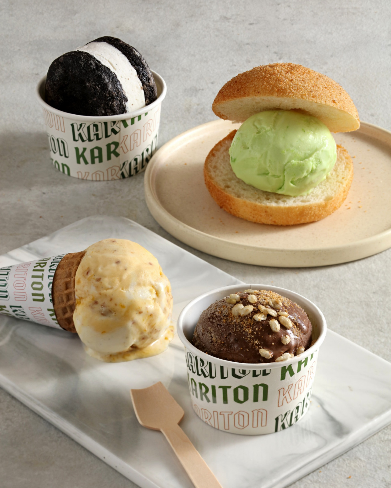 Tatler Dining - Kariton Gelato partners with Erwan Heussaff - Molito Alabang