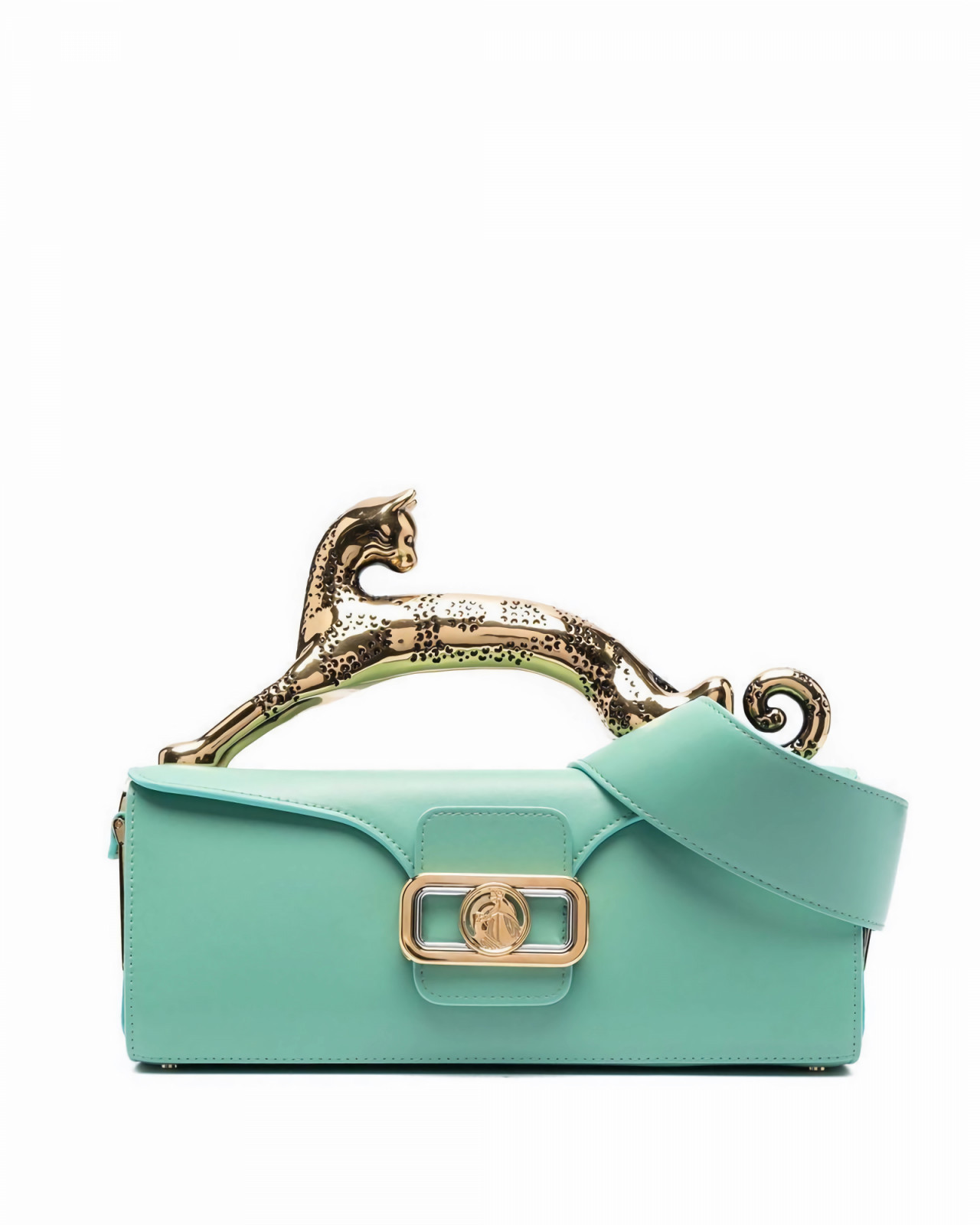 CELDAON GREEN CAT BAG
