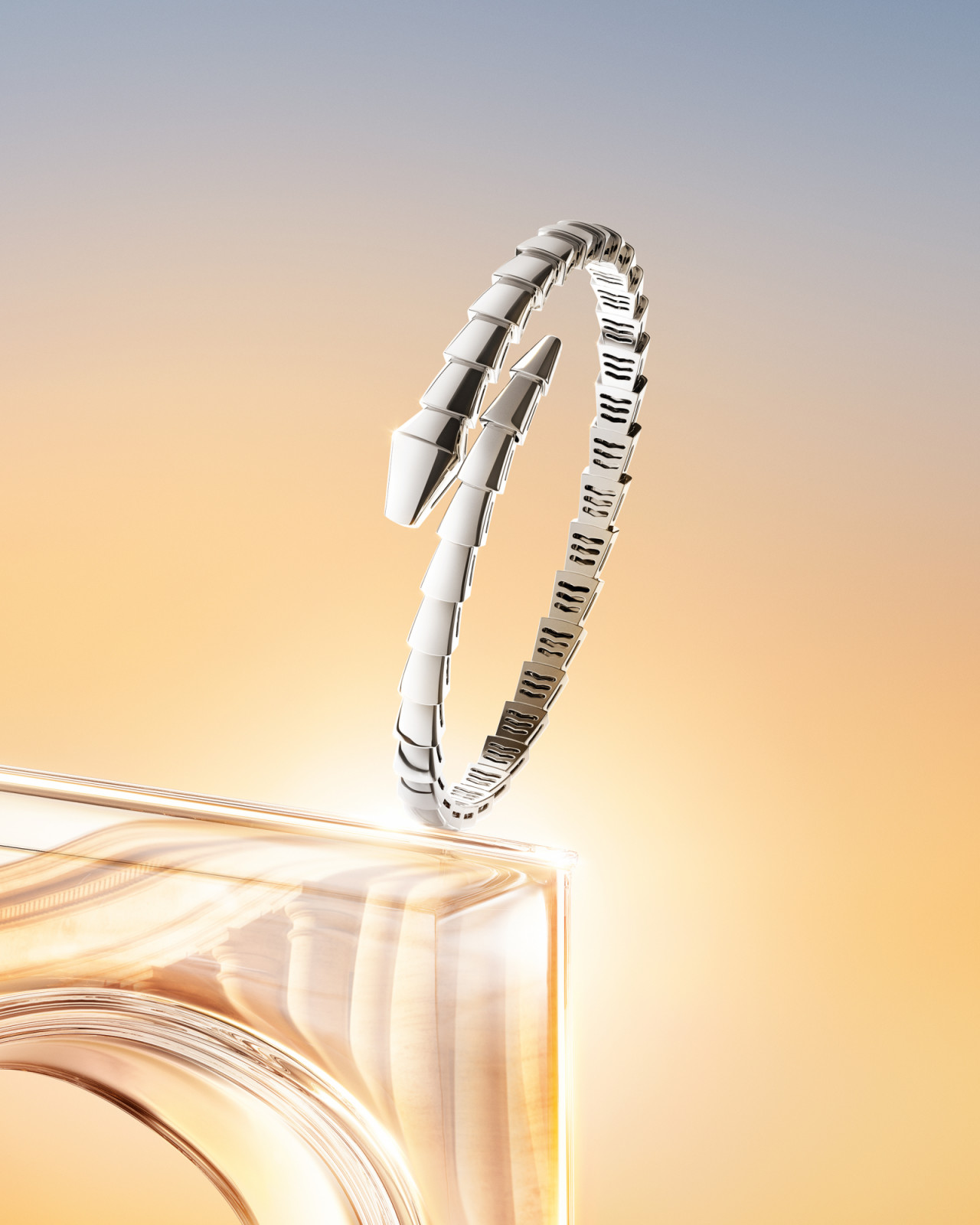 BVLGARI SERPENTI WHITE GOLD