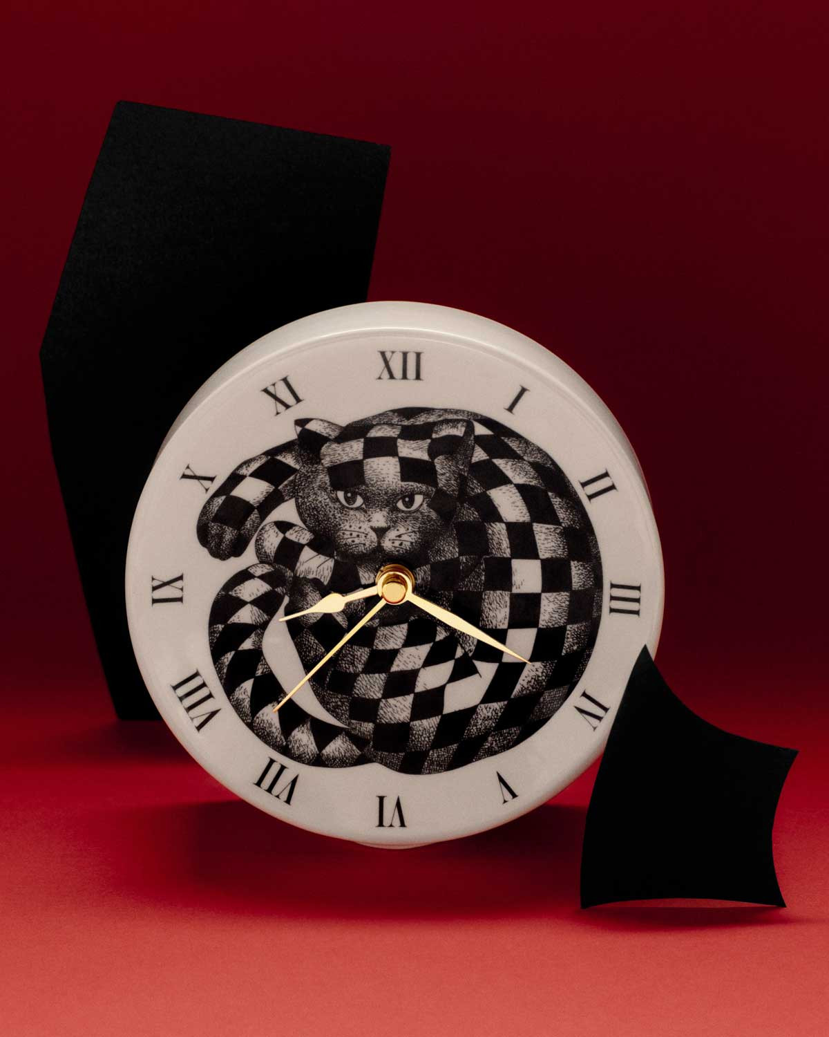 Fornasetti High Fidelity table clock