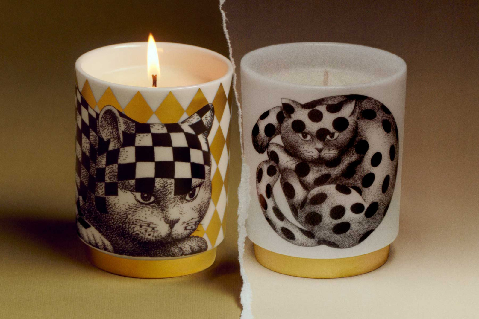 Fornasetti High Fidelity scented candles