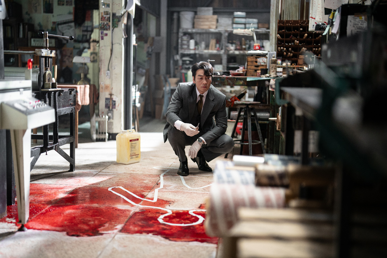 The Price of Confession Park Hae-soo as Baek Dong-hun in The Price of Confession(Photo:《認罪之罪》劇照由由Netflix提供)
