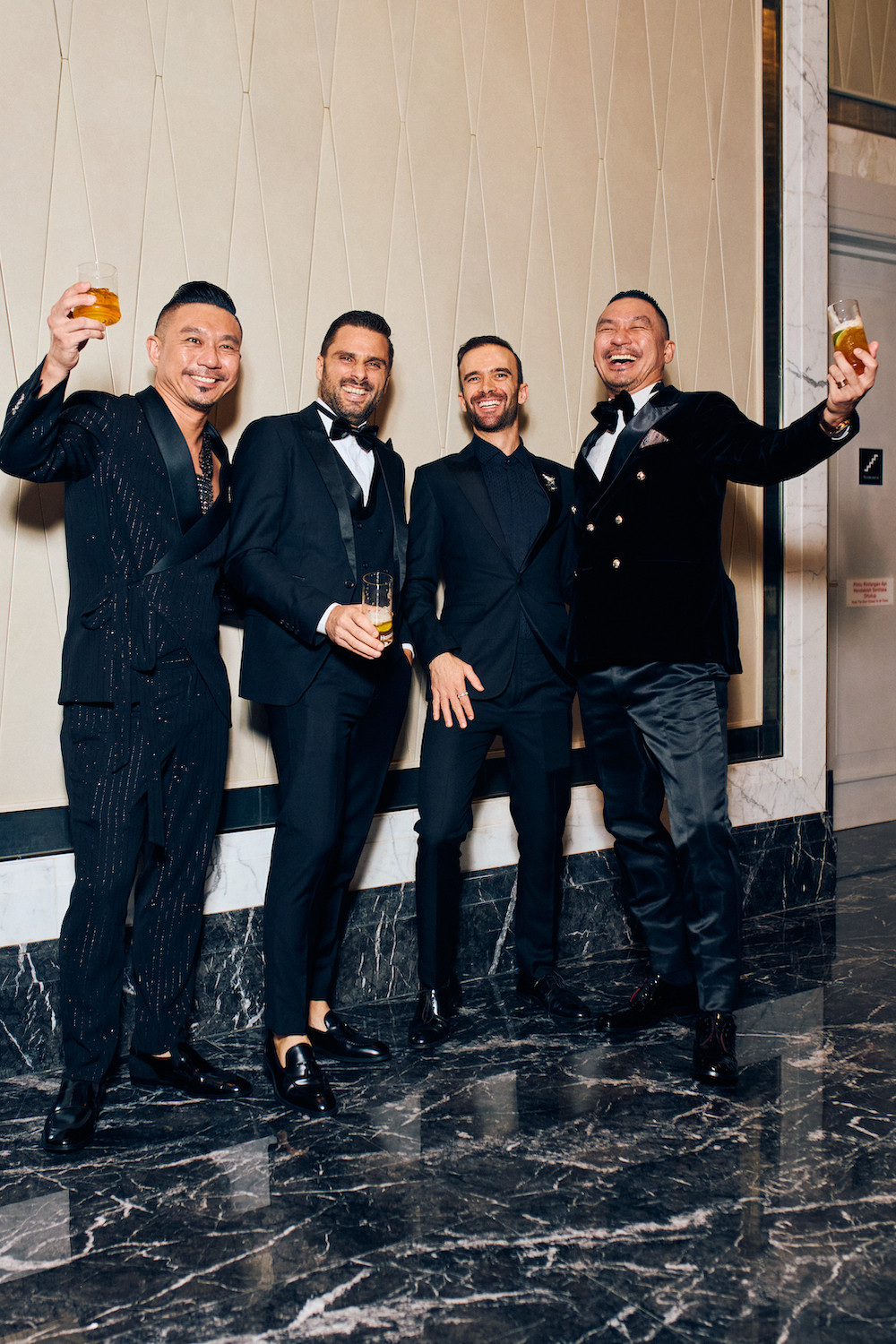 Kelvin Cheah, Federico Barnabe, Jonathan Bernard and Alex Cheah