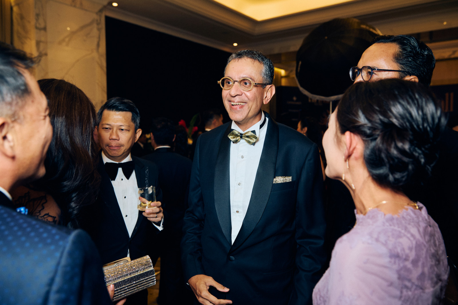Datuk Michael Tang and Gurdip Singh