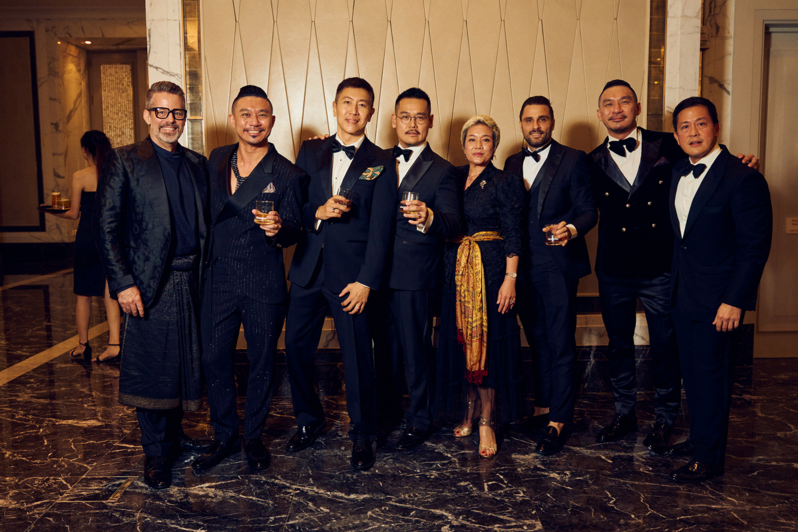 Brian Quirk, Kelvin Cheah, Roger See, Raymond Tham, Datin Grace Lim, Federico Barnabe, Alex Cheah and Dato’ Yong Yoon Li
