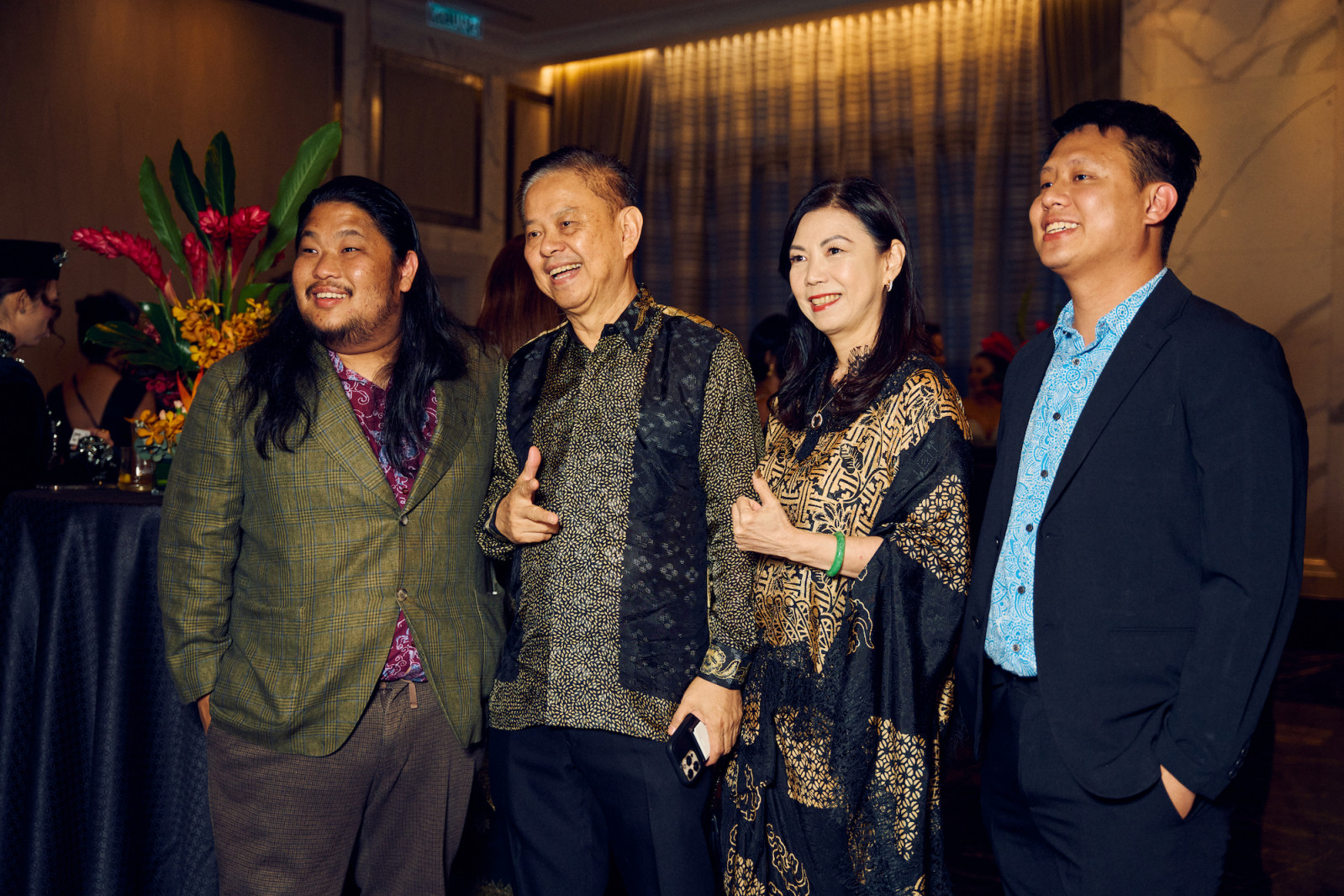 Su Kim Hock, Frankie Tan, Kim Leong and Johnson Wong