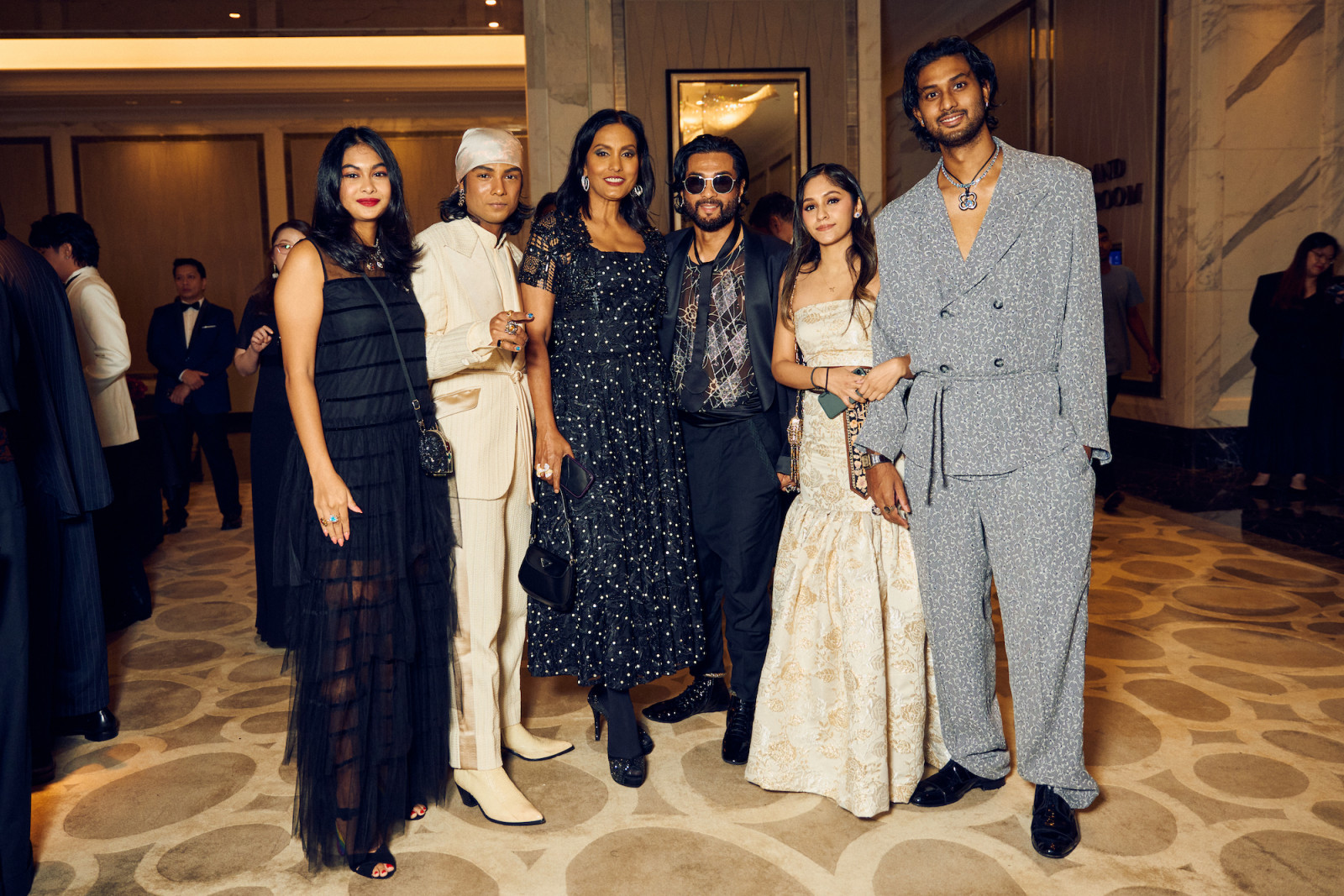 Thanya Chandran, Tanestrran Chandran, Datin Sri Mary Lourdes, Dato’ Sri Bernard Chandran, Tasha Pillay and Trunan Chandran