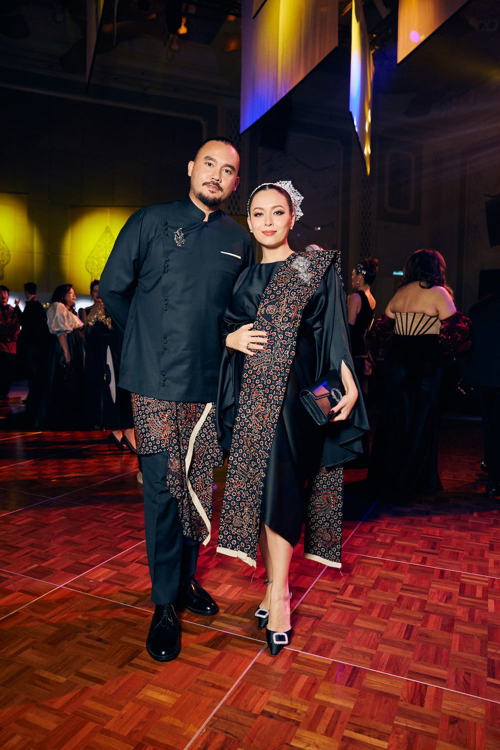 Joshua Fitton and Siti Saleha