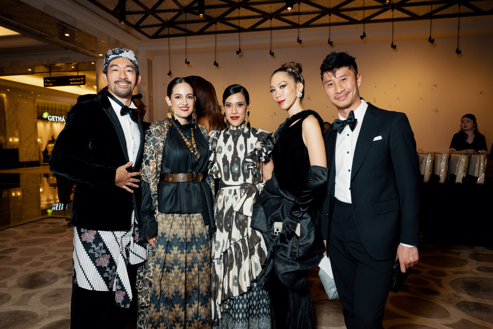 Dr Ian Chong, Mariana de Reyes, Datuk Nicol David, Diane Chia and Nicholas Caoile