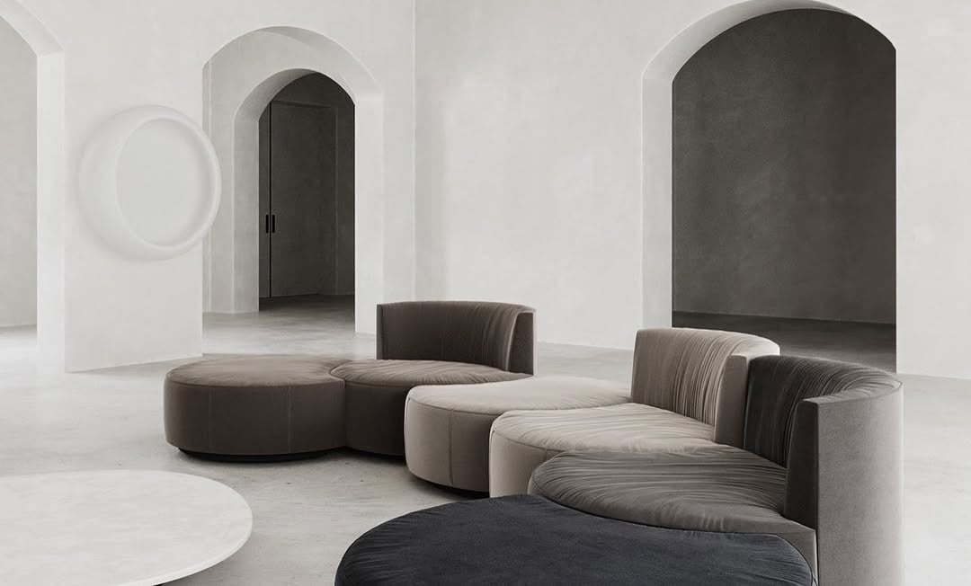 The residence has often been described as a “futuristic Belgian monastery” (Photo: Instagram / @swaggerareus)