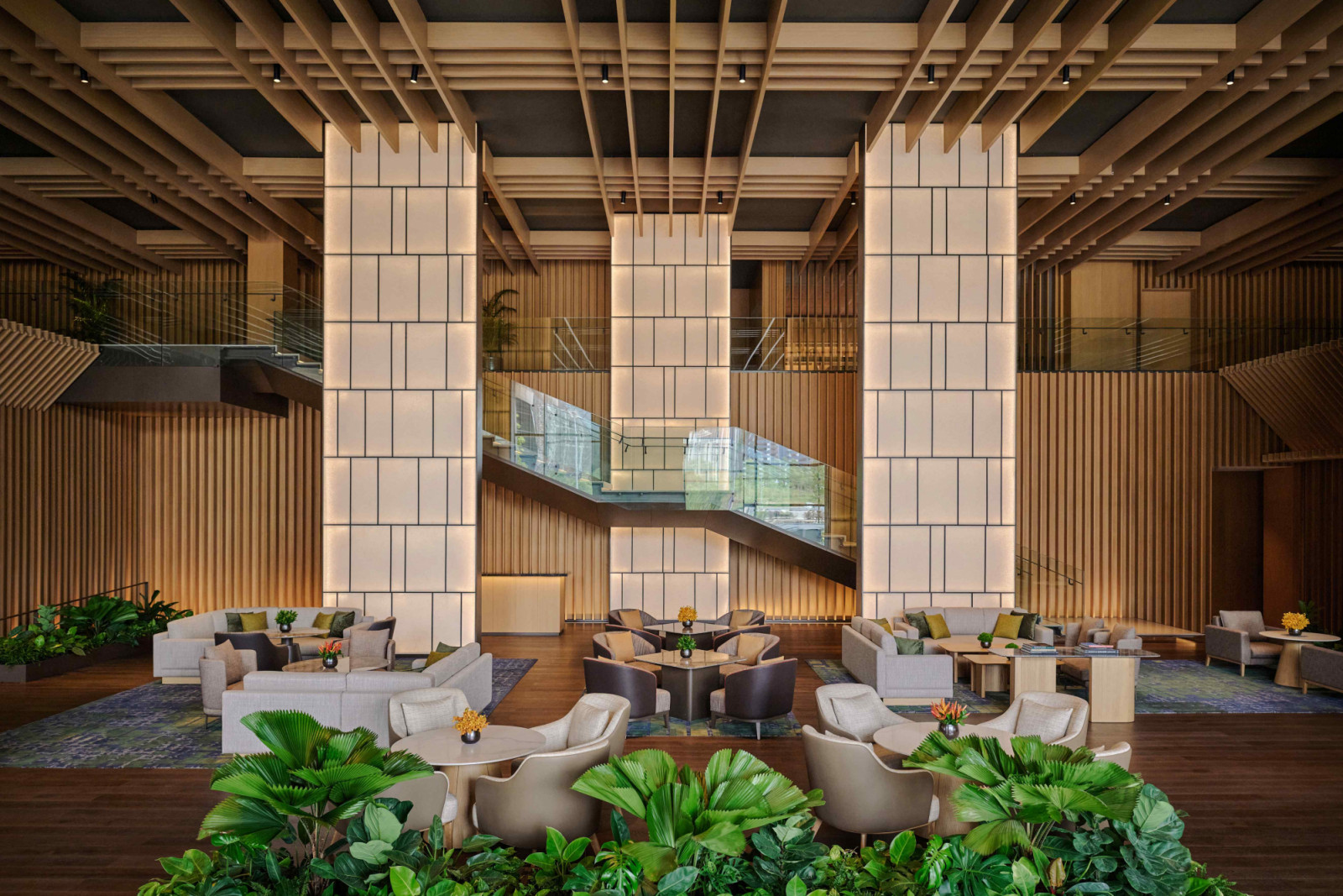 Stepping into Hyatt Regency Kuala Lumpur at KL Midtown is akin to walking into a forest
