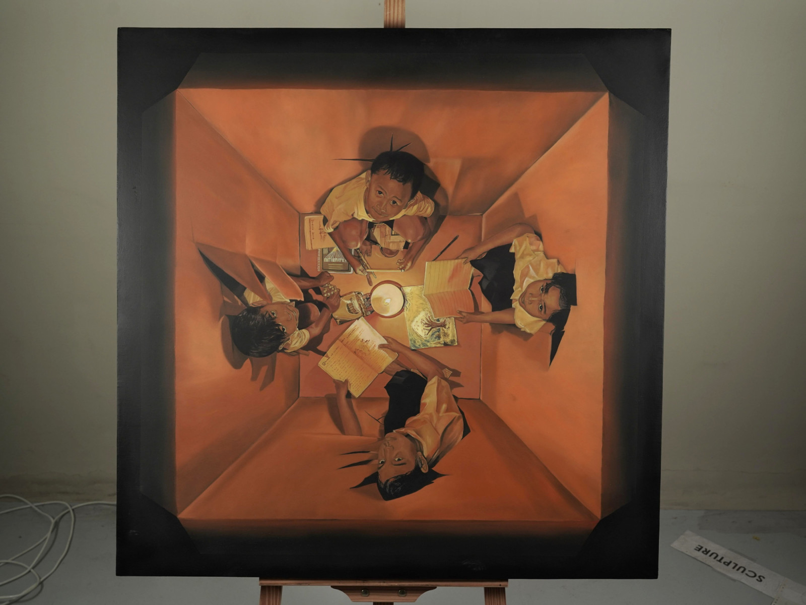 Second place for the Oil/Acrylic category