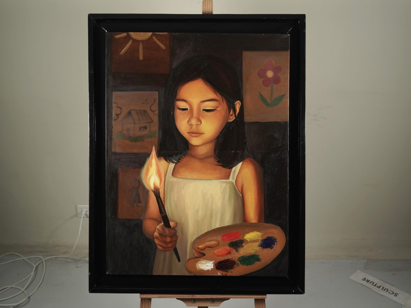 Third place for the Oil/Acrylic category