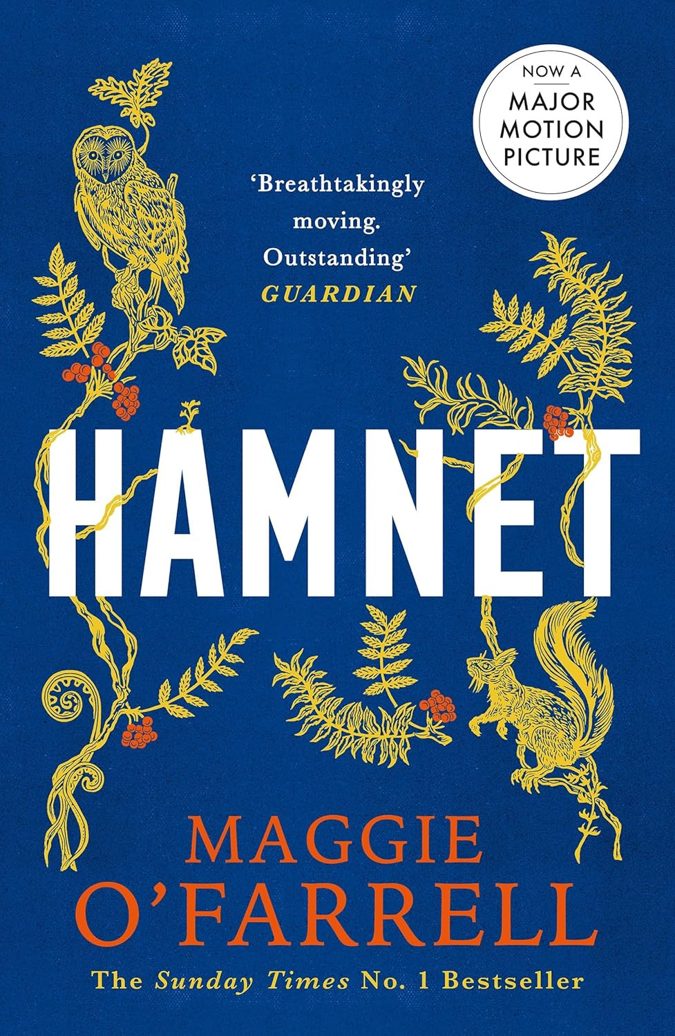 ‘Hamnet’ by Maggie O’Farrell (Photo: Tinder Press)
