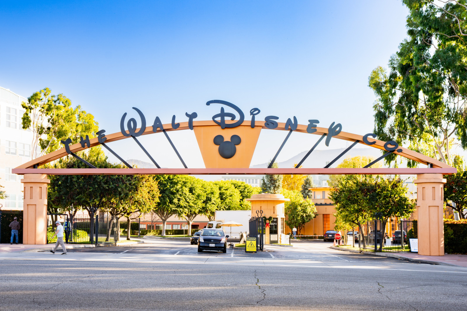 BURBANK, CA - DECEMBER 13: General views of Walt Disney Studios and The Walt Disney Company corporate headquarters on December 13, 2023 in Burbank, California. (Photo by AaronP/Bauer-Griffin/GC Images)