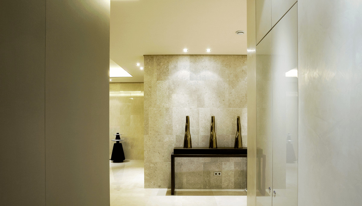 The private entrance leading into the unit (Photo: Daelim D&I)