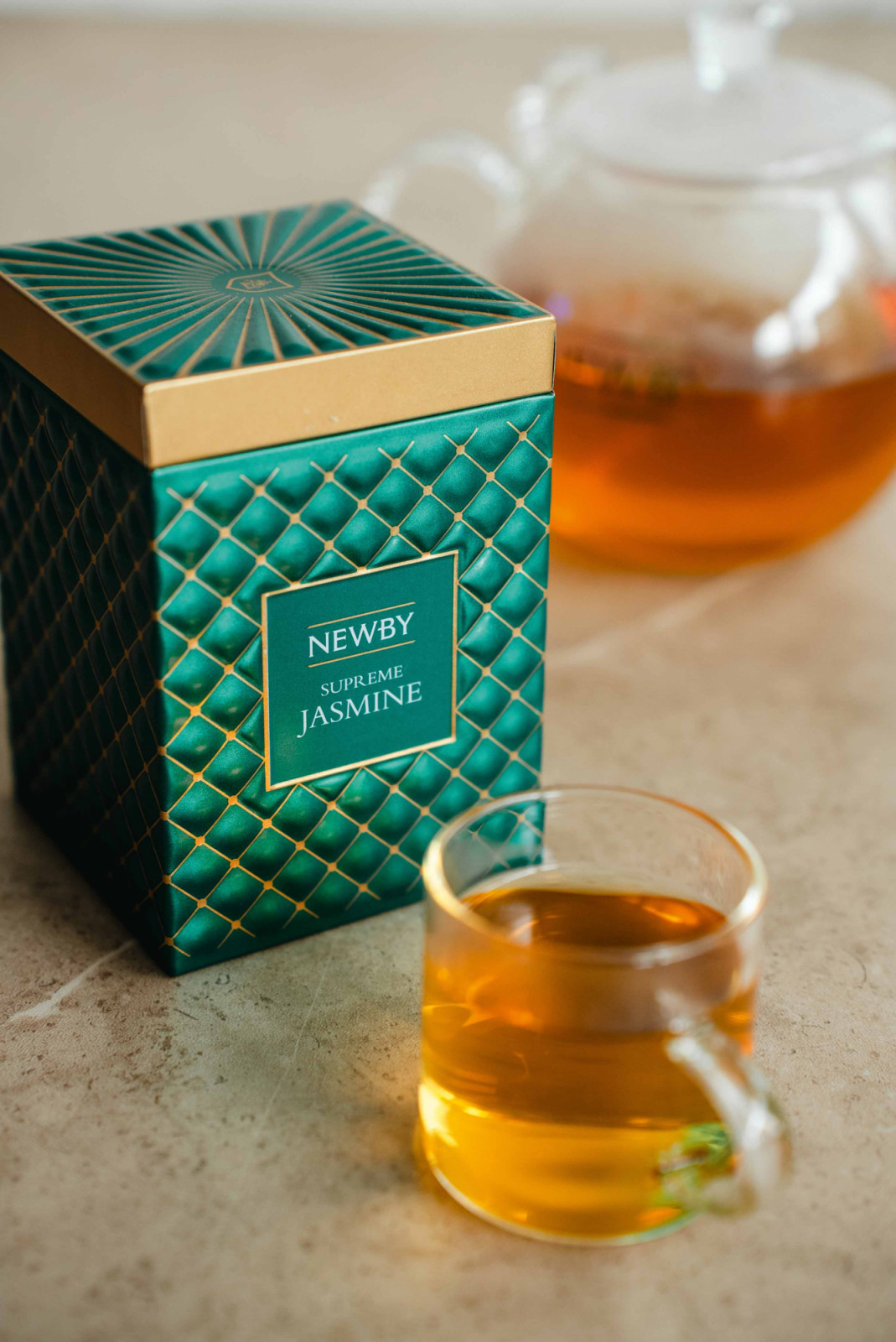 Newby Teas’ Jasmine, available in Singapore through Doors to Asia at Gen W Lounge