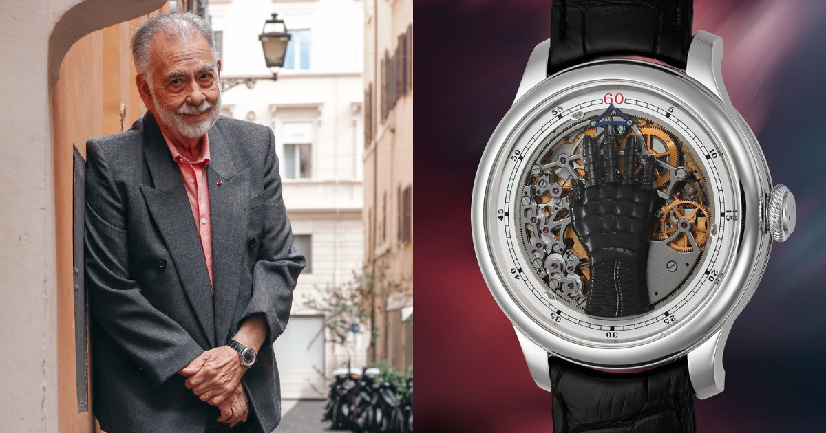 大導柯波拉珍藏的 F. P. Journe FFC 原型腕錶拍出逾3.36億台幣天價,破拍賣史上最貴獨立製錶品牌腕錶紀錄。photo: Phillips
