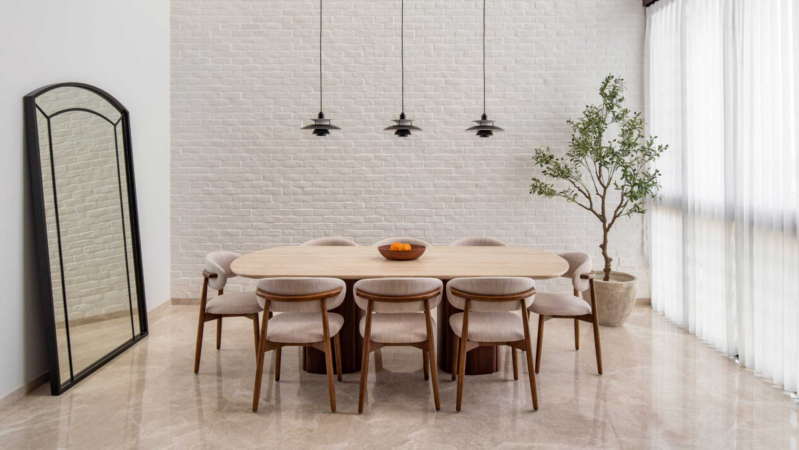 This home by IDesignerLab tastefully embodies minimalist restraint and maintains a reverence for nature