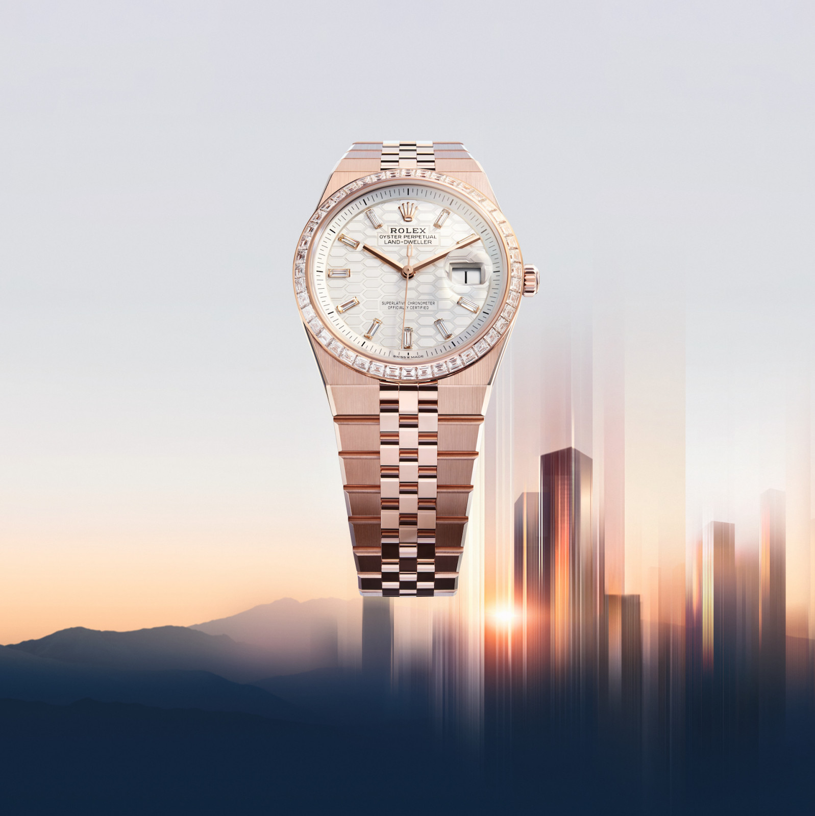 Rolex Land-Dweller in Everose gold