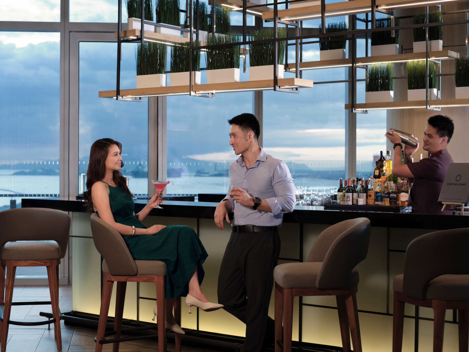 Enjoy an array of spaces designed for casual meet-ups and more formal business check-ins alike (Photo: courtesy of Lanson Place Mall of Asia, Manila)