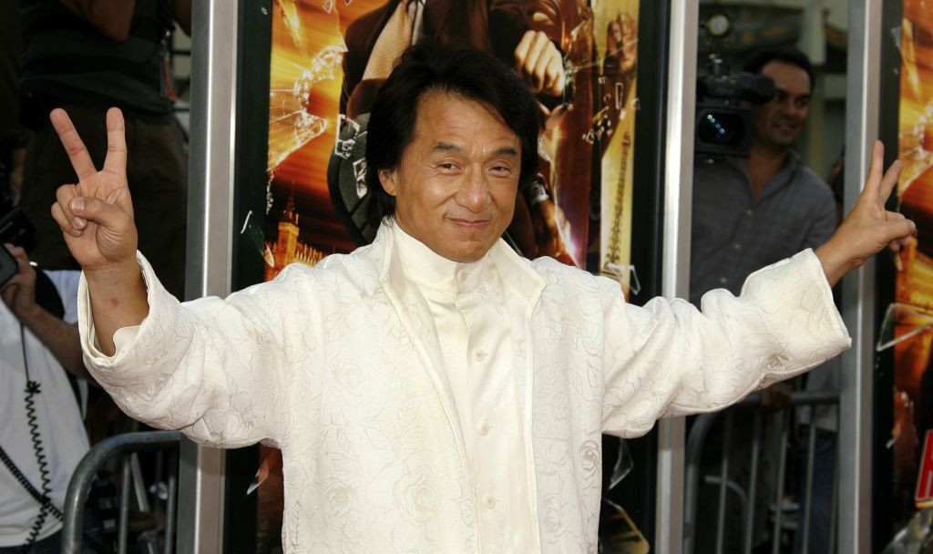 HOLLYWOOD, CA - JULY 30: Actor Jackie Chan attends the premiere of the New Line Cinema film "Rush Hour 3"at Grauman's Chinese Theatre on July 30, 2007 in Hollywood, California. (Photo by Vince Bucci/Getty Images)