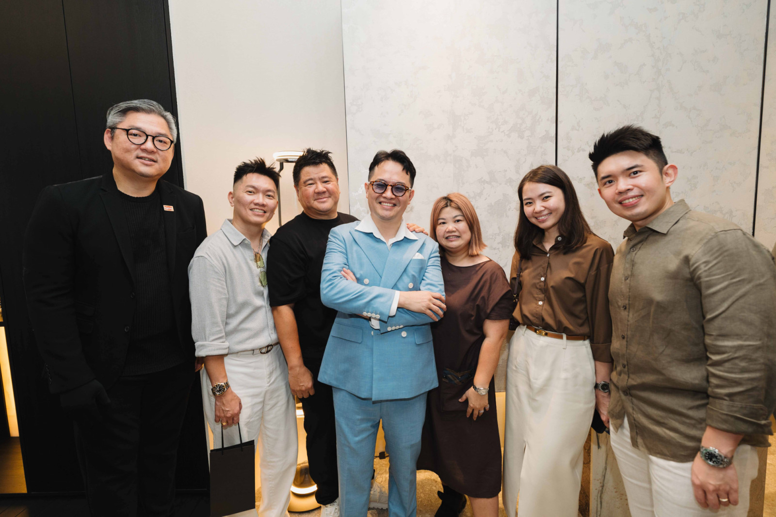 Tung Ching Yew, Adrian Heng, Eric Ong, Averse Yau, Swan, Carol, Carlos Sim