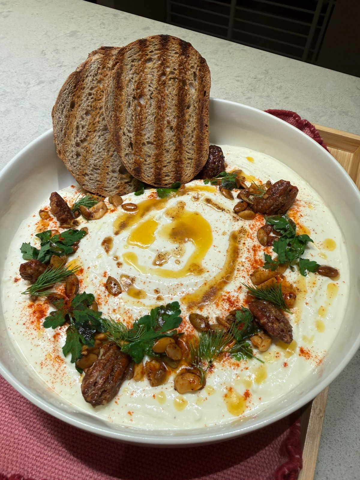 Tatler Dining - Holiday Recipes - Sunday Street Co. - Garlicky yoghurt dip