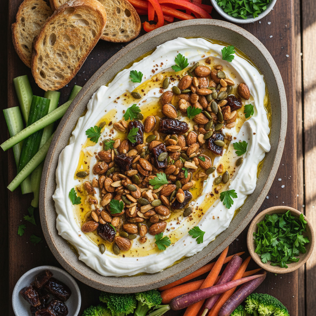 Tatler Dining - Holiday Recipes - Sunday Street Co. - Garlicky yoghurt dip