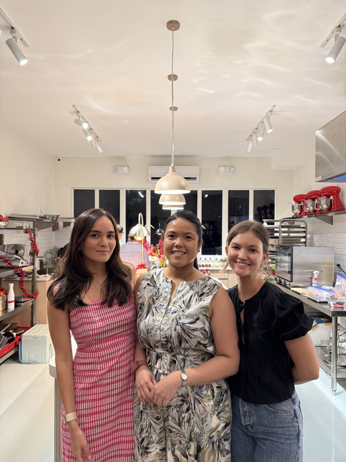 Sunday Street Co. managing partners Jovy A. Tagle, Tara Alvarez and Iyay Ignacio to the rescue with this easy Christmas recipe (Photo courtesy of Sunday Street Co.)